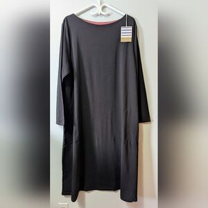 Mona” Jersey Dress in Organic Cotton/Spandex